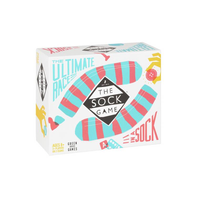 The Sock Game family race board game, imported from the UK