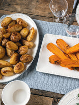 Next Mary Berry White Signature Medium Oval Serving Platter- Buy online at McGrocer