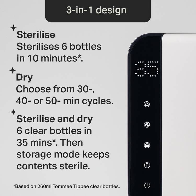Tommee Tippee Ultra UV Steriliser White, UK version