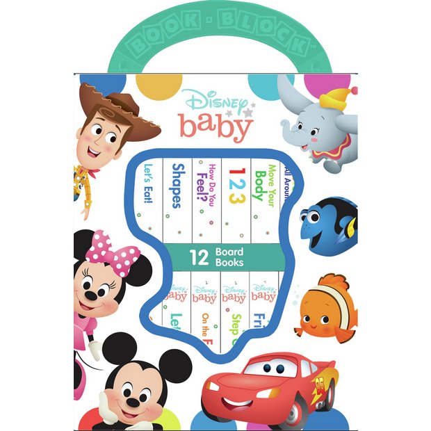 Disney My 1st Library board book set 12 books, imported from the UK