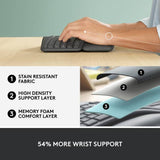 Logitech ERGO K860 wireless ergonomic keyboard Grey, imported from the UK