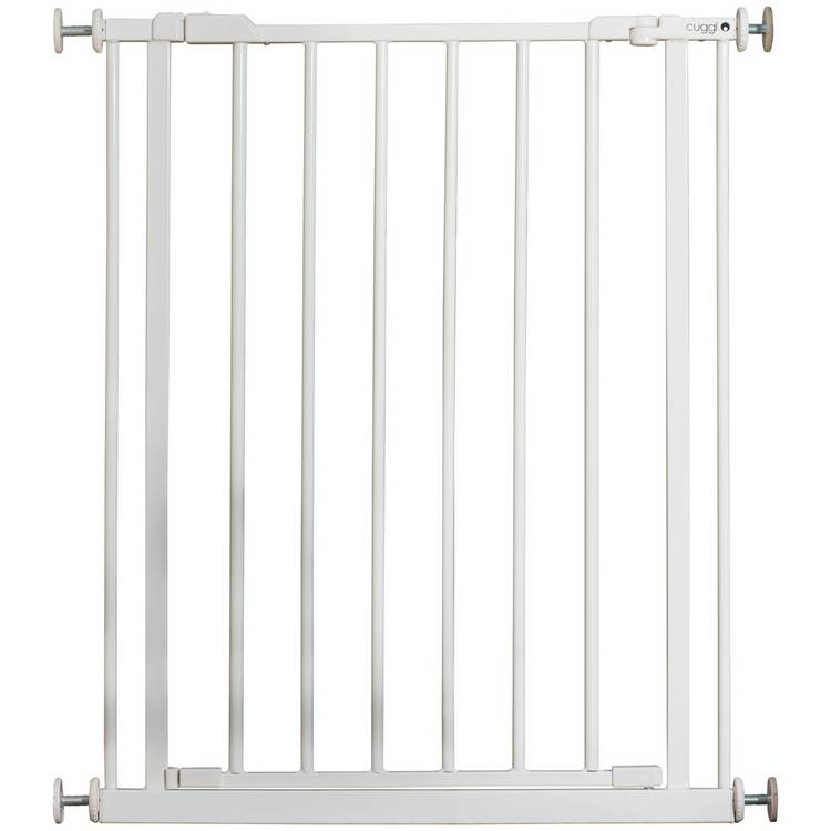 Cuggl slim fit safety gate white, imported from the UK
