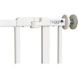 Cuggl slim fit safety gate white, imported from the UK