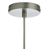 Argos Home Abas bubble glass pendant light nickel, UK version