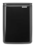 Brabantia Black Bo waste bin 7L - British product