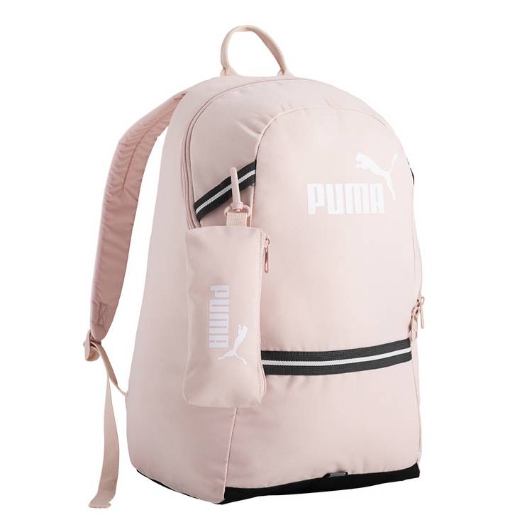 Puma pink backpack combo with pencil case (British brand)