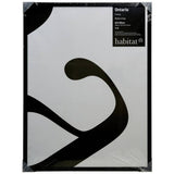 Habitat black wooden picture frame 60x80cm, imported from the UK