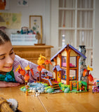 LEGO Friends Cosy Autumn Forest Cabin building set 1229 pieces, imported from the UK