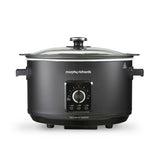 Argos Morphy Richards 6.5L Easy Time Slow Cooker - Black- Buy online at McGrocer