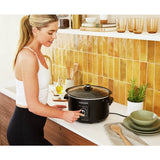 Morphy Richards 6.5L Easy Time Slow Cooker black, UK version