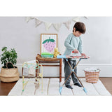 Casdon toy ironing set with board and iron - British product