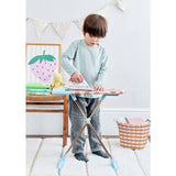 Casdon toy ironing set with board and iron - British product