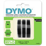 Argos Dymo Black Labels Self-Adhesive Embossing Labels Set of 3- Buy online at McGrocer
