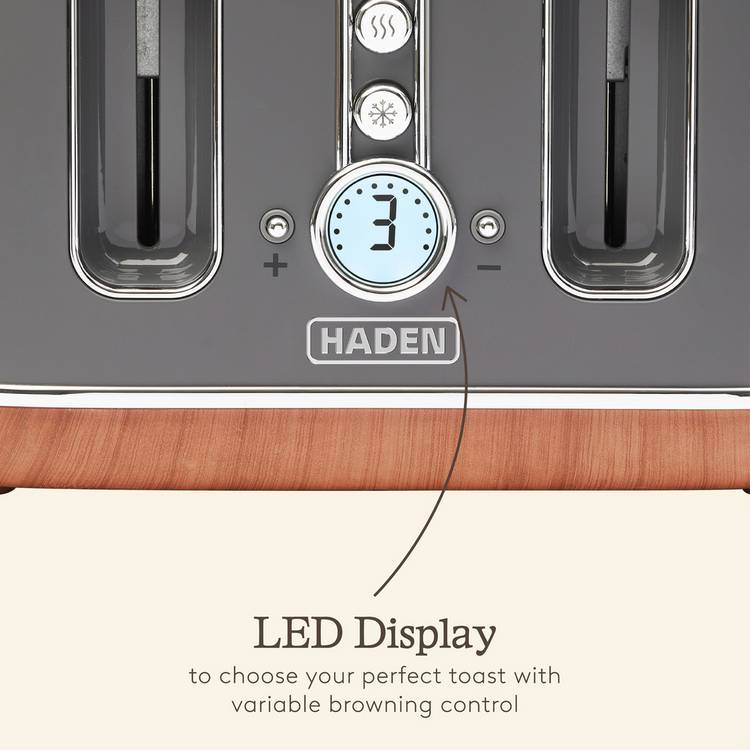 Haden Dorchester 4 slice toaster, imported from the UK