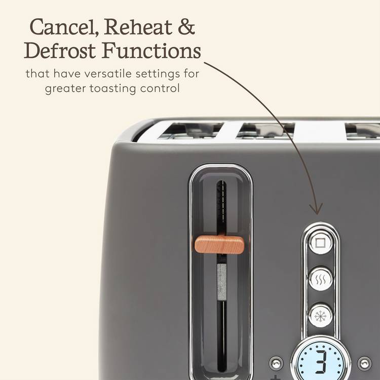 Haden Dorchester 4 slice toaster, imported from the UK