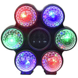 RED5 portable circle disco light (British brand)