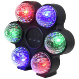 RED5 portable circle disco light (British brand)