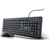 Trust Primo wired keyboard and mouse set (British brand)