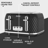 Breville Curve 4 slice toaster (British brand)