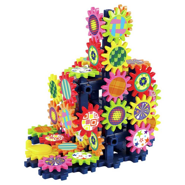 Chad Valley gear machine set with 92 pieces, imported from the UK