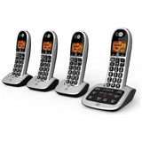 BT 4600 quad cordless phone with answer machine - British product