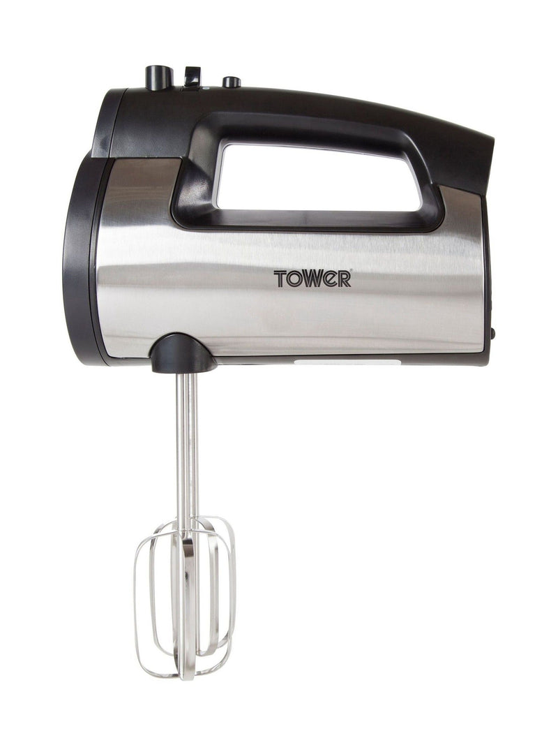 Tower Silver 300W hand mixer (British brand)