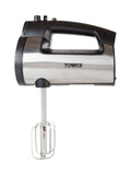 Tower Silver 300W hand mixer (British brand)