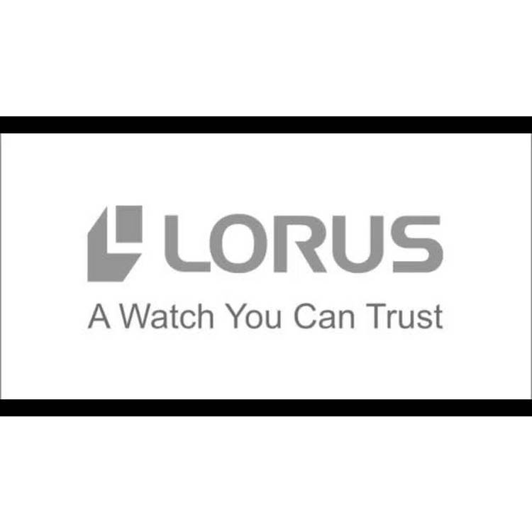 Lorus men's solar watch blue dial stainless steel bracelet - British product