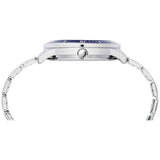 Lorus men's solar watch blue dial stainless steel bracelet - British product