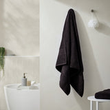 Habitat Supersoft black bath towel 70x130cm (British brand)