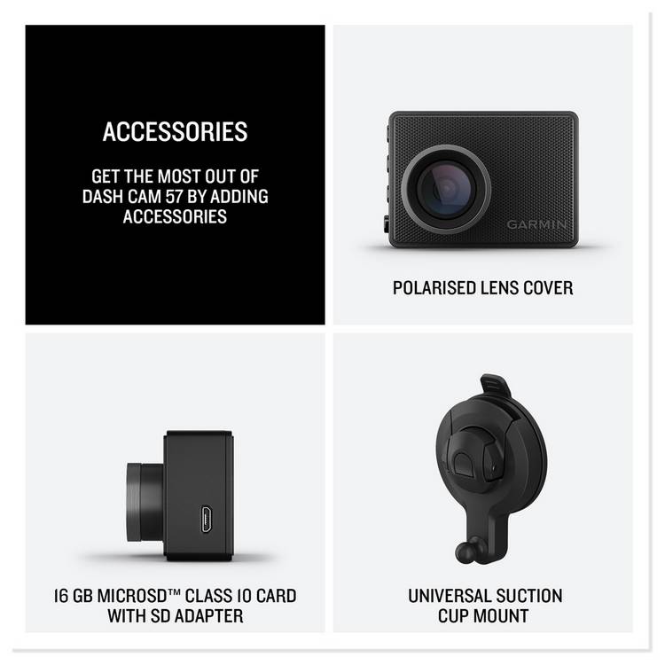 Garmin dash cam 57 1440p HD (British brand)