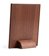 Harrods Leather and Walnut Wood Photo Frame 5 x 7 Inches- Buy online at McGrocer