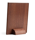 Assouline leather and walnut wood photo frame 5x7 inches - British product