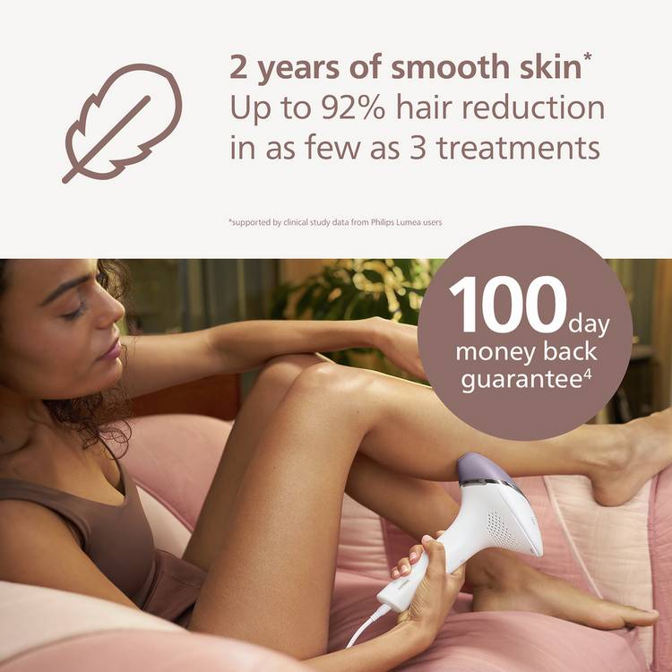 Philips IPL hair removal device Series 8000 BRI947/00, UK version