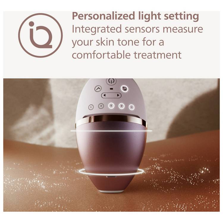 Philips IPL hair removal device Series 8000 BRI947/00, UK version