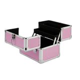 Argos Home medium pink aluminium vanity case, UK version