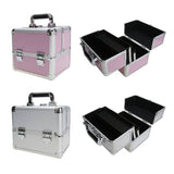Argos Home medium pink aluminium vanity case, UK version