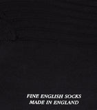 Pantherella Silk Baffin Over-the-Knee Socks, imported from the UK
