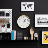 Jones Jam wall clock Cheeky Yellow 30cm (British brand)