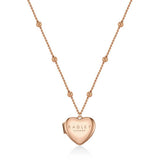 Argos Radley Ladies 18ct Rose Gold Plated Heart Locket Necklace 60cm/24in- Buy online at McGrocer