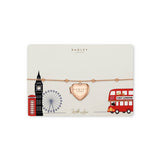 Radley ladies heart locket rose gold plated necklace, UK version
