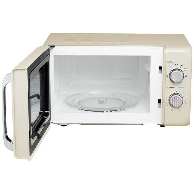 De'Longhi Argento Flora cream microwave 800W 20L, UK version
