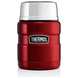 Thermos Stainless King Red food flask 470ml, imported from the UK