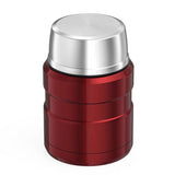 Thermos Stainless King Red food flask 470ml, imported from the UK
