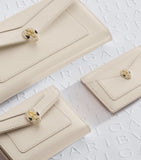 Bvlgari Serpenti Forever compact wallet calf leather, UK version