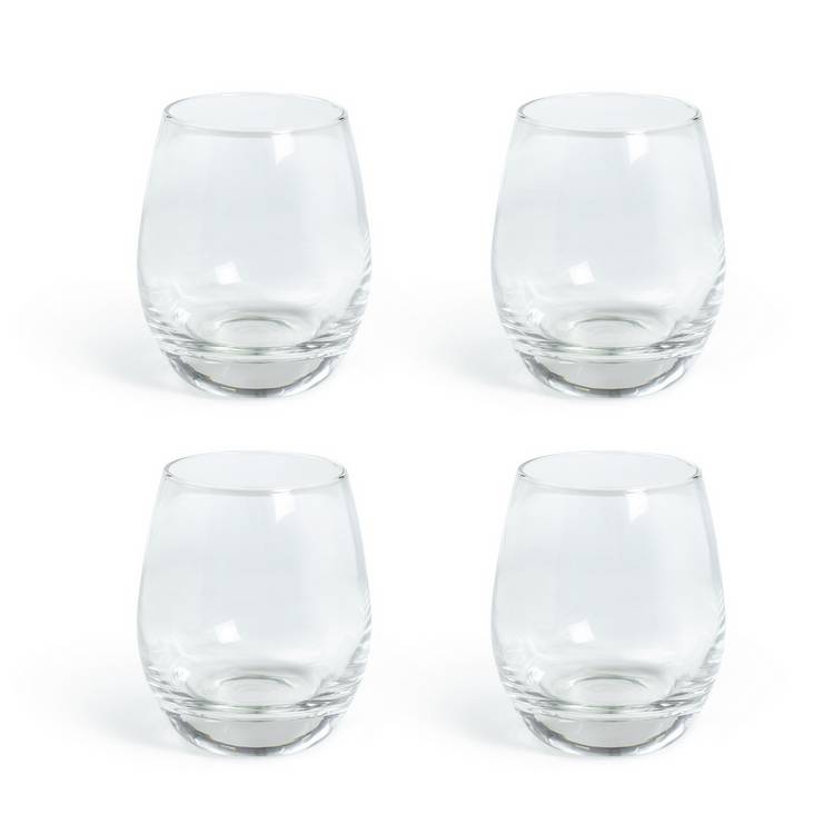 Habitat Portofino tumbler glasses set of four 330ml, UK version