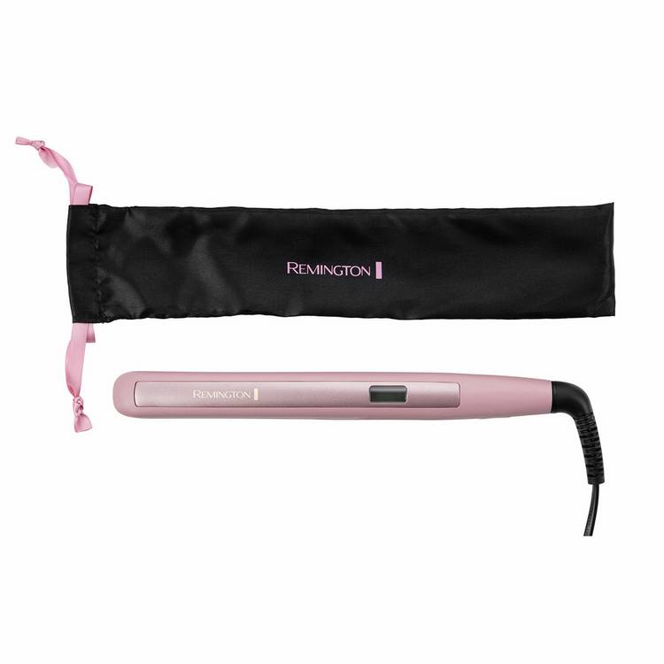 Remington coconut smooth hair straightener pink (British brand)