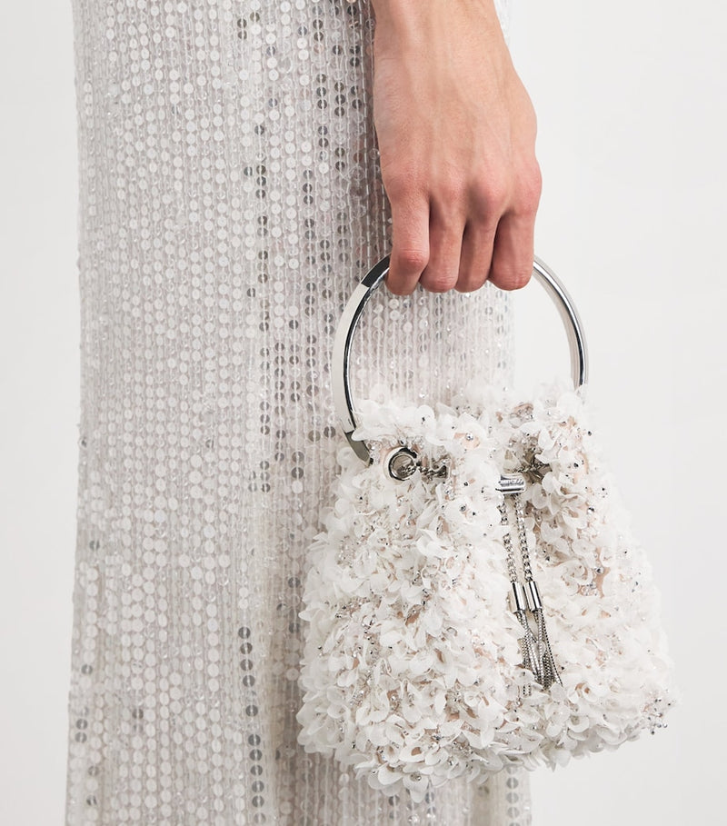 Jimmy Choo Bon Bon satin top-handle bag, UK version