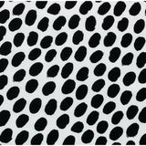 Habitat dalmatian print curtains black white 117x137cm, imported from the UK