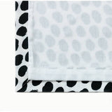 Habitat dalmatian print curtains black white 117x137cm, imported from the UK
